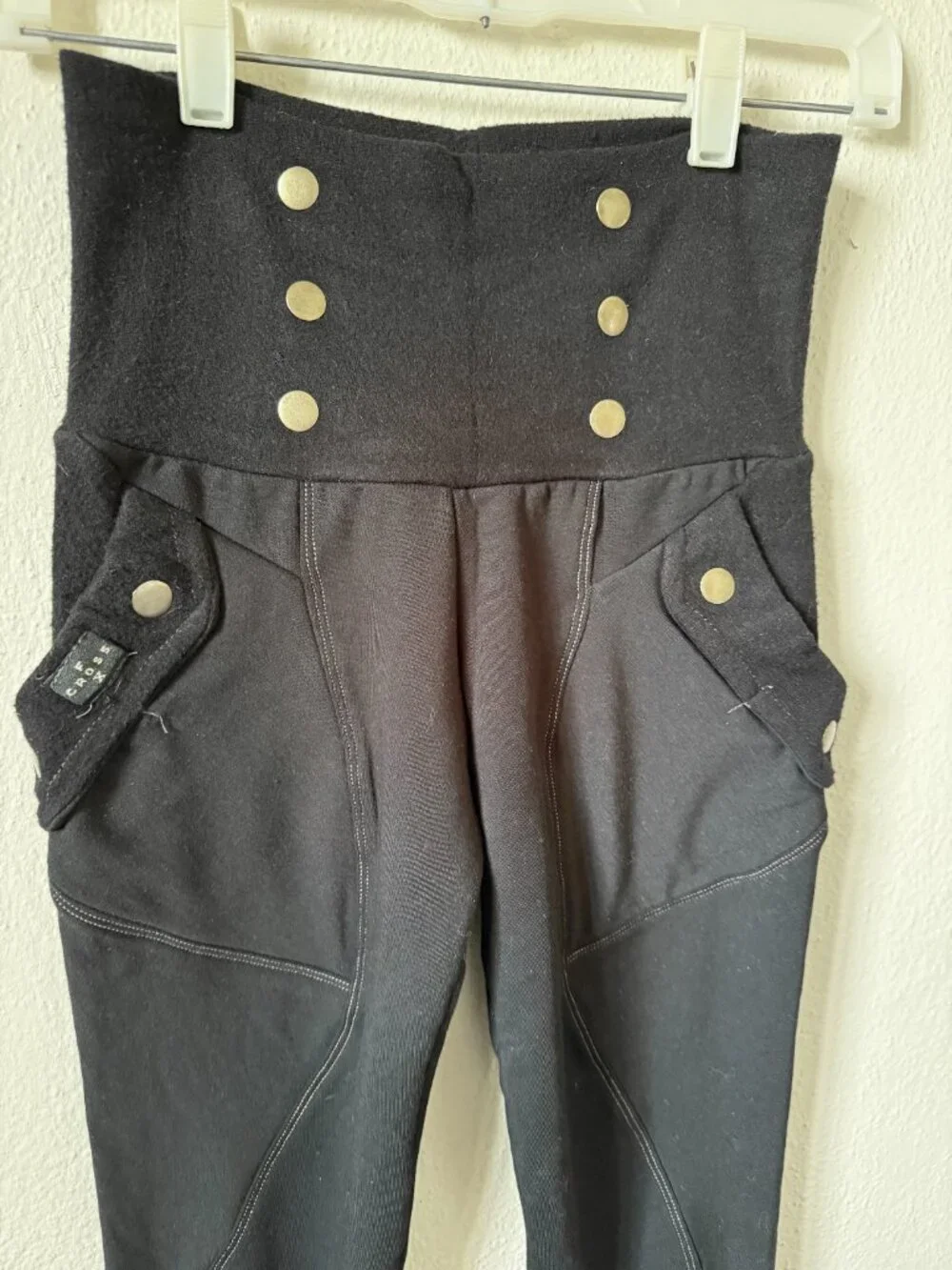 CROSSFOX Battalion Militia Trouser Leggings BLACK, NWOT - Picture 6 of 7
